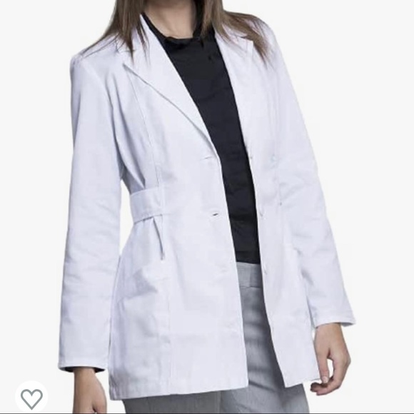 Cherokee Jackets & Coats Cherokee 3 Twill White Lab Coat Poshmark